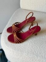 Chanel Goatskin sandals Métiers d'art 2026 collection "Brown" - Image 3
