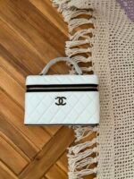 Chanel Quilted Vanity Case - Image 5