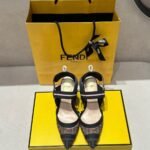 Fendi Colibri slingback pumps