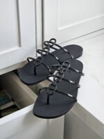 Hermès Mykonos sandals with iconic "Chaine d'Ancre" chain detail - Image 3