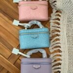 Louis Vuitton Vanity Bag textured ostrich leather finish