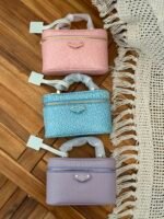 Louis Vuitton Vanity Bag textured ostrich leather finish