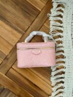 Louis Vuitton Vanity Bag textured ostrich leather finish - Image 6