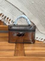 Louis Vuitton vanity pouches metallic finish & embossed monogram canvas - Image 3