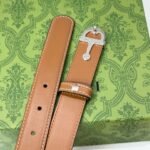 Gucci horsebit-detailed leather belt - Image 4