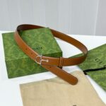 Gucci horsebit-detailed leather belt - Image 5