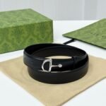 Gucci horsebit-detailed leather belt - Image 8