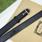 Gucci horsebit-detailed leather belt - Image 9