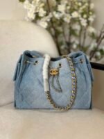 Chanel 25 Small Handbag Gained Calfskin & Gold Tone Metal - Image 10