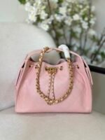 Chanel 25 Small Handbag Gained Calfskin & Gold Tone Metal