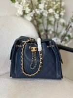 Chanel 25 Small Handbag Gained Calfskin & Gold Tone Metal - Image 2