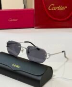 Cartier CT0468S Signature C de Cartier rimless sunglasses collection - Image 6