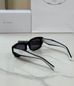 Prada PR B05S sunglasses "Black acetate pillow frame with dark grey lenses - Image 2
