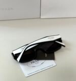 Prada PR B05S sunglasses "Black acetate pillow frame with dark grey lenses - Image 3
