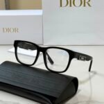 Dior B23 S11 Rectangular sunglasses with a DIOR signature on the temples