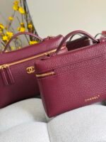 CHANEL Large Vanity with chain Grained Calfskin - Image 3