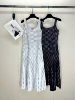 STAUD Ellison Knit Midi Dress