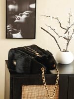 Chanel 25 HOBO Handbag crafted from luxurious "BLACK PONY HAIR" - Image 4