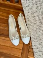 Chanel Ballet Flats with a classic bow details