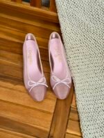 Chanel Ballet Flats with a classic bow details - Image 2