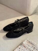 GUCCI GG Crystal Ballet Flats - Image 3