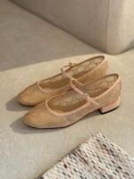GUCCI GG Crystal Ballet Flats - Image 2