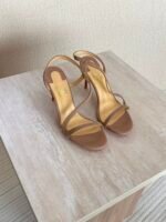 Christian Louboutin Rosalie 100 sandals in Beige color - Image 4