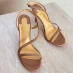Christian Louboutin Rosalie 100 sandals in Beige color