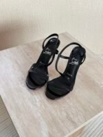 Christian Louboutin Rosalie 100 sandals in Black color - Image 2