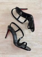 Christian Louboutin Rosalie 100 sandals in Black color - Image 3