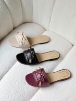 Dior Cannage Flats Slides - Image 4