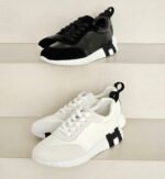 Hermès Bouncing Sneakers signature "H" detailing on the side