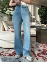 Saint Laurant (YSL) Light Blue Jeans - Image 2