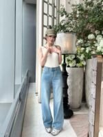 Saint Laurant (YSL) Light Blue Jeans - Image 3
