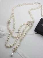 Chanel Women's chain waist belt White Lulu Pattern - Image 6