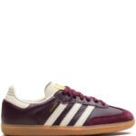 Adidas Samba OG "Maroon/Core White/Gold Metallic" sneakers