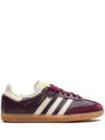 Adidas Samba OG "Maroon/Core White/Gold Metallic" sneakers