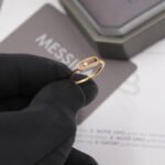 Messika Move Uno half pavé ring