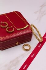 Cartier Clash de Cartier Necklace, Earrings, Bangle & Ring Full Set