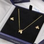 Bee De Chaumet Necklace & Earrings Set