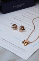 Bee De Chaumet Necklace & Earrings Set - Image 4
