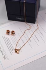 Bee De Chaumet Necklace & Earrings Set - Image 5