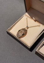 Bvlgari Serpent Set Necklace & Earrings Swarovski Stones - Image 4