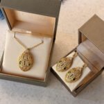 Bvlgari Serpent Set Necklace & Earrings Swarovski Stones