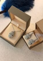 Bvlgari Serpent Set Necklace & Earrings Swarovski Stones - Image 5