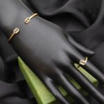 Gucci GG Stone Bangle with Ring