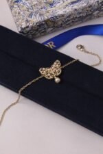Dior Butterfly Faux Pearl Set - Image 4