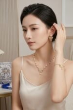Dior Butterfly Faux Pearl Set - Image 5