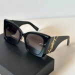 Saint Laurent Eyewear Square-Frame Tinted Sunglasses