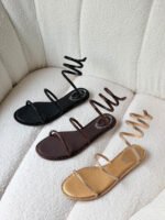 Cleo Crystal-Embellished Sandals - Image 4